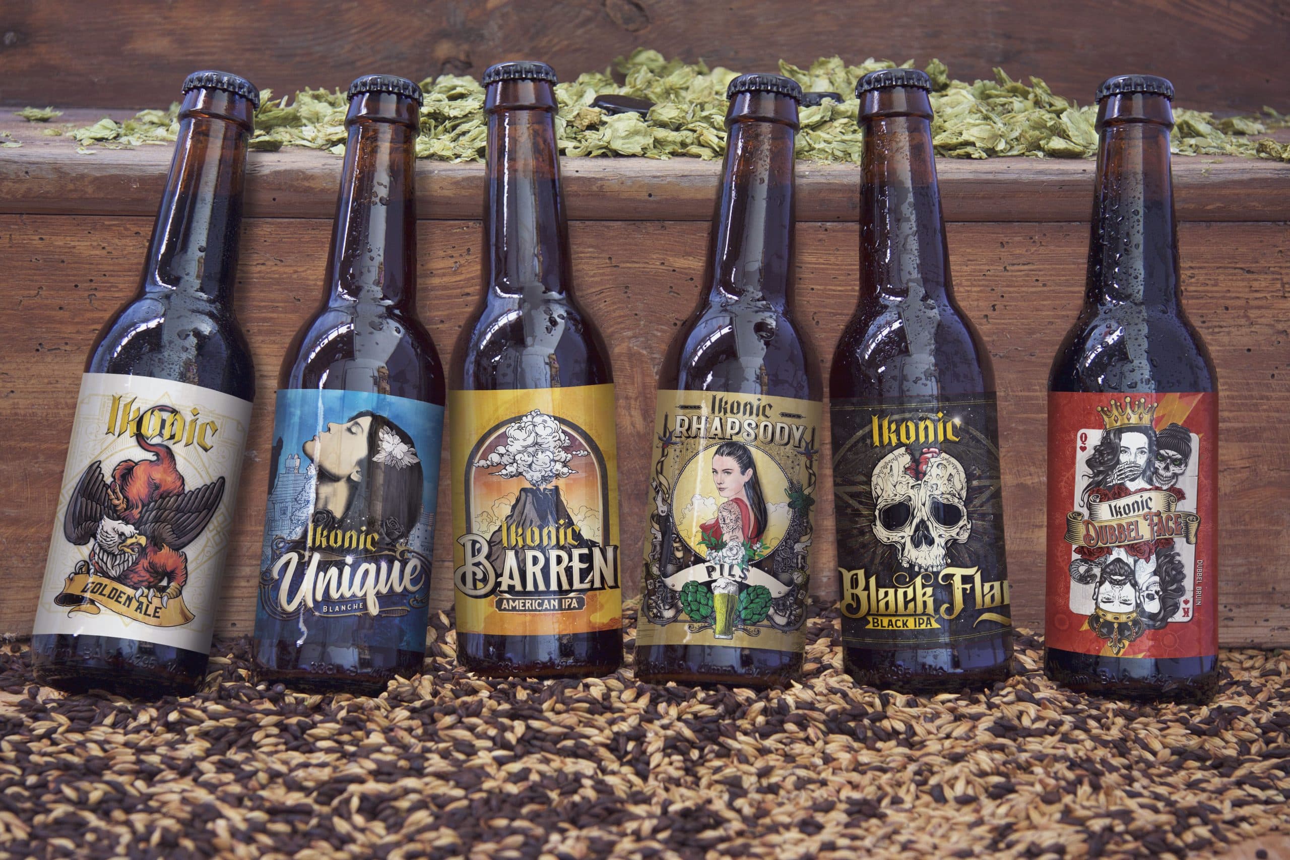 Ikonic Beer. Beverage · branding & packaging